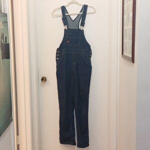Dickies Red Tag Blue Denim Overalls.
